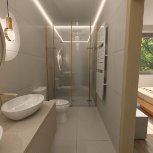 Hálószoba fürdővel